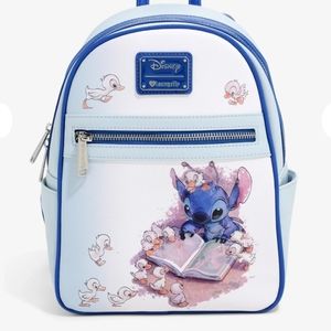 NWT Loungefly Lilo and Stitch Ducklings Mini Backpa…